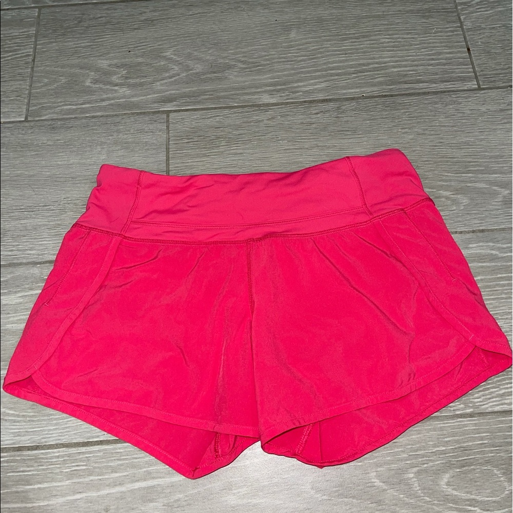 Lululemon speed shorts